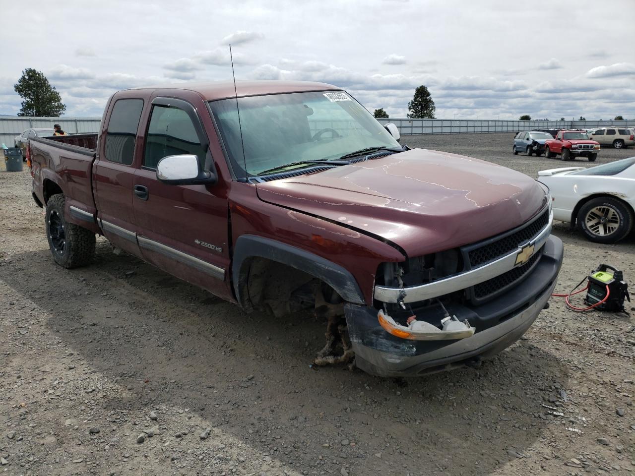 CHEVROLET SILVERADO 2002 with VIN 1GCHK29U32E119536 - Photo from auction