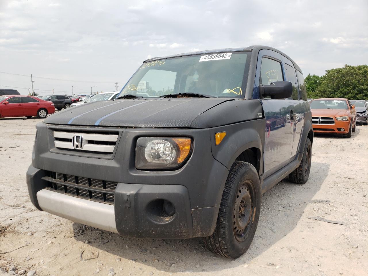 Photo 2 from auction – 2007 HONDA ELEMENT LX with VIN 5J6YH18307L009705