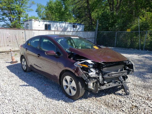 KIA FORTE LX 2018 with VIN 3KPFK4A70JE272001 - Photo from auction
