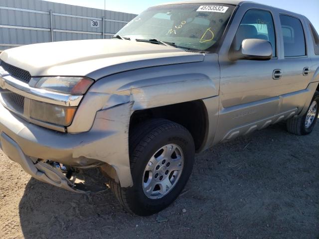 Photo 9 from auction – 2002 CHEVROLET AVALANCHE with VIN 3GNEK13T42G225894