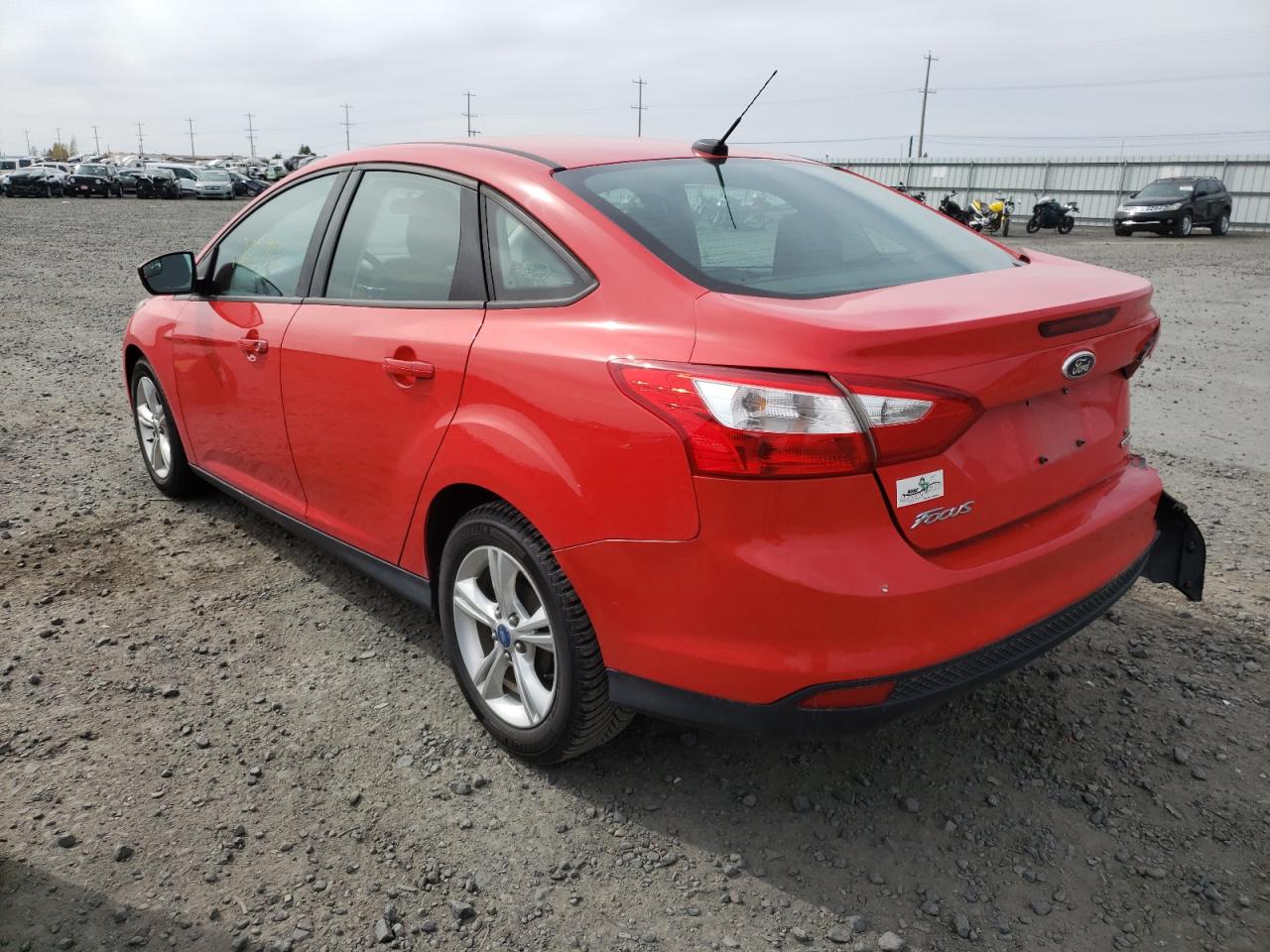 Photo 3 from auction – 2013 FORD FOCUS SE with VIN 1FADP3F20DL219042