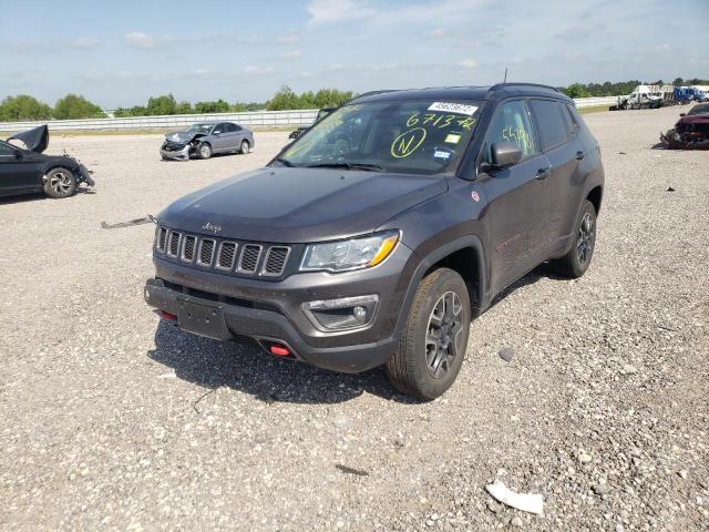Photo 2 from auction – 2019 JEEP COMPASS TR with VIN 3C4NJDDB9KT671372