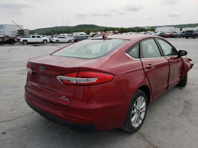 Photo 4 from auction – 2019 FORD FUSION SE with VIN 3FA6P0LU4KR241430