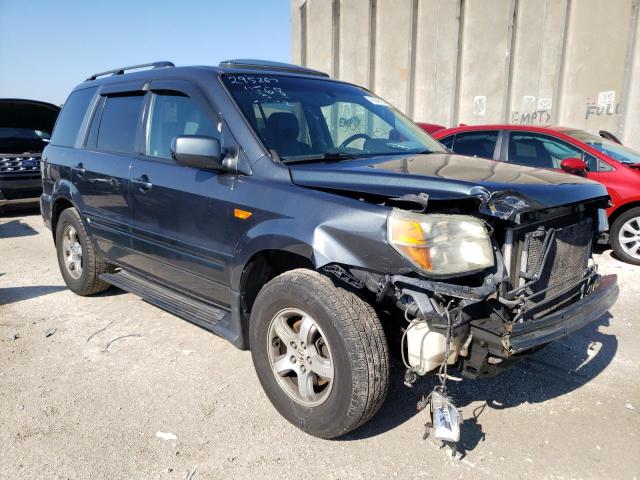 HONDA PILOT EX 2006 with VIN 2HKYF18666H531568 - Photo from auction