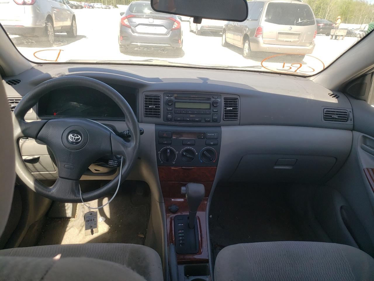 Photo 9 from auction – 2005 TOYOTA COROLLA CE with VIN 1NXBR32E05Z377657