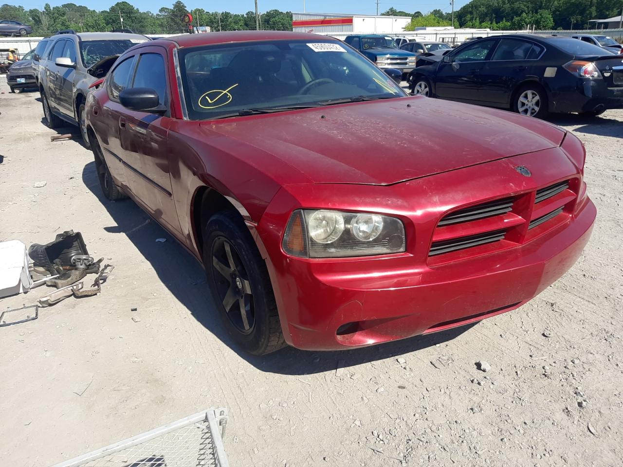 DODGE CHARGER 2008 with VIN 2B3KA43R28H151258 - Photo from auction