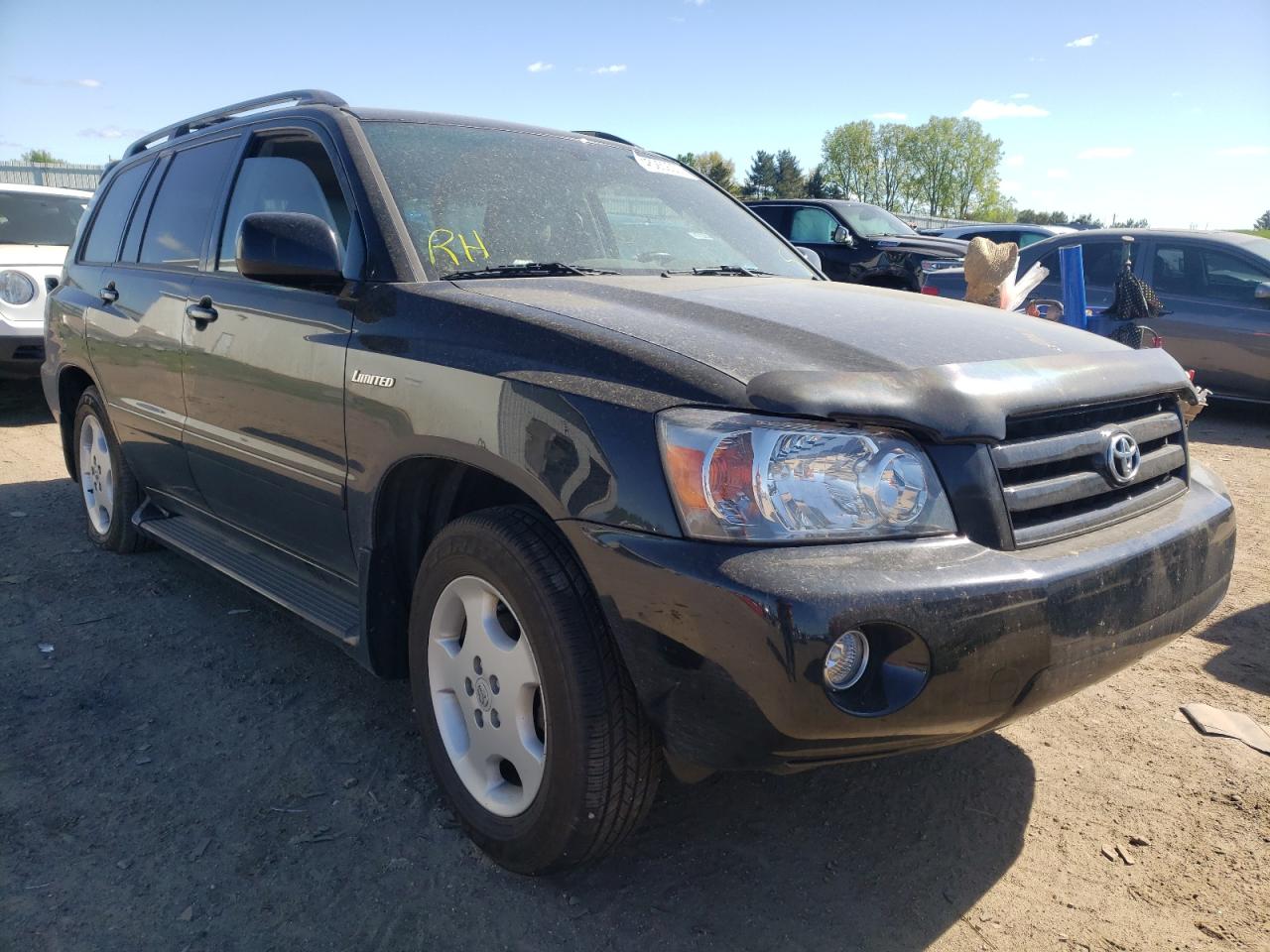 TOYOTA HIGHLANDER 2006 with VIN JTEEP21A560143986 - Photo from auction