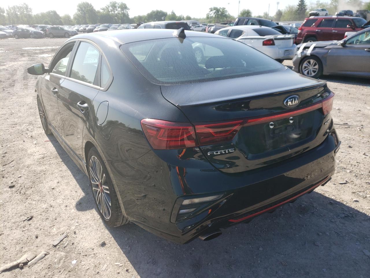 Photo 3 from auction – 2021 KIA FORTE GT with VIN 3KPF44AC7ME395175