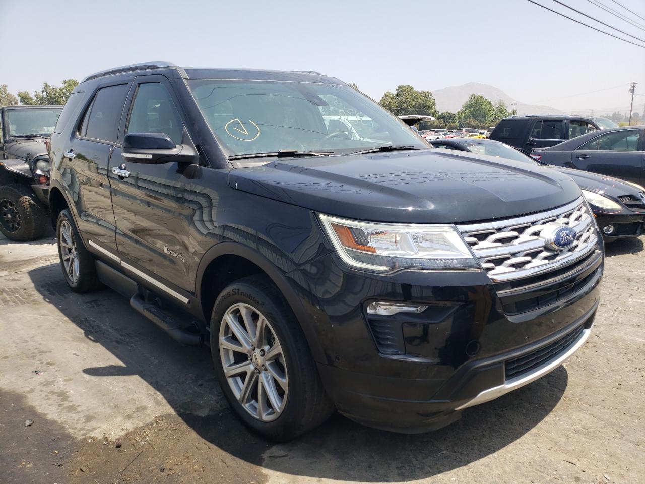 FORD EXPLORER L 2017 with VIN 1FM5K7F81HGE13873 - Photo from auction