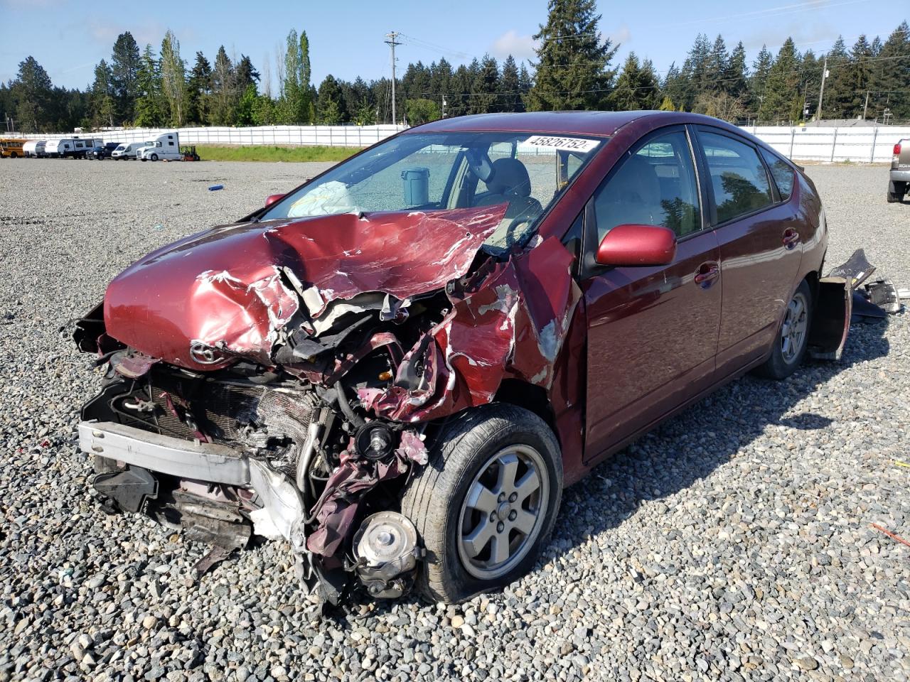 Photo 2 from auction – 2005 TOYOTA PRIUS with VIN JTDKB20U553079978