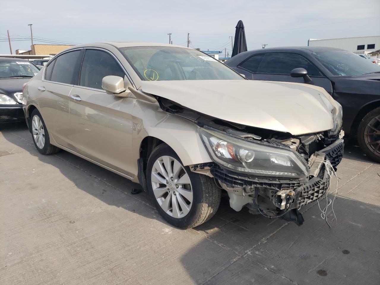 HONDA ACCORD EX 2014 with VIN 1HGCR2F78EA057701 - Photo from auction