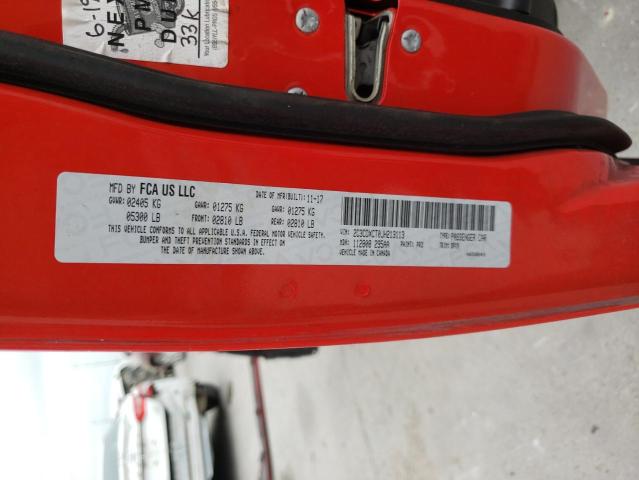 Photo 10 from auction – 2018 DODGE CHARGER R/ with VIN 2C3CDXCT0JH213113