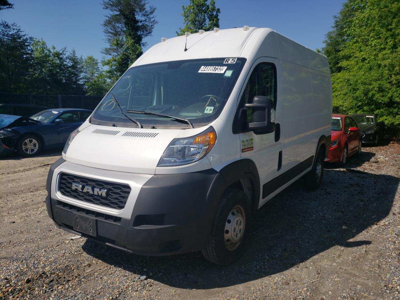 Photo 2 from auction – 2019 RAM PROMASTER with VIN 3C6TRVBG1KE547807