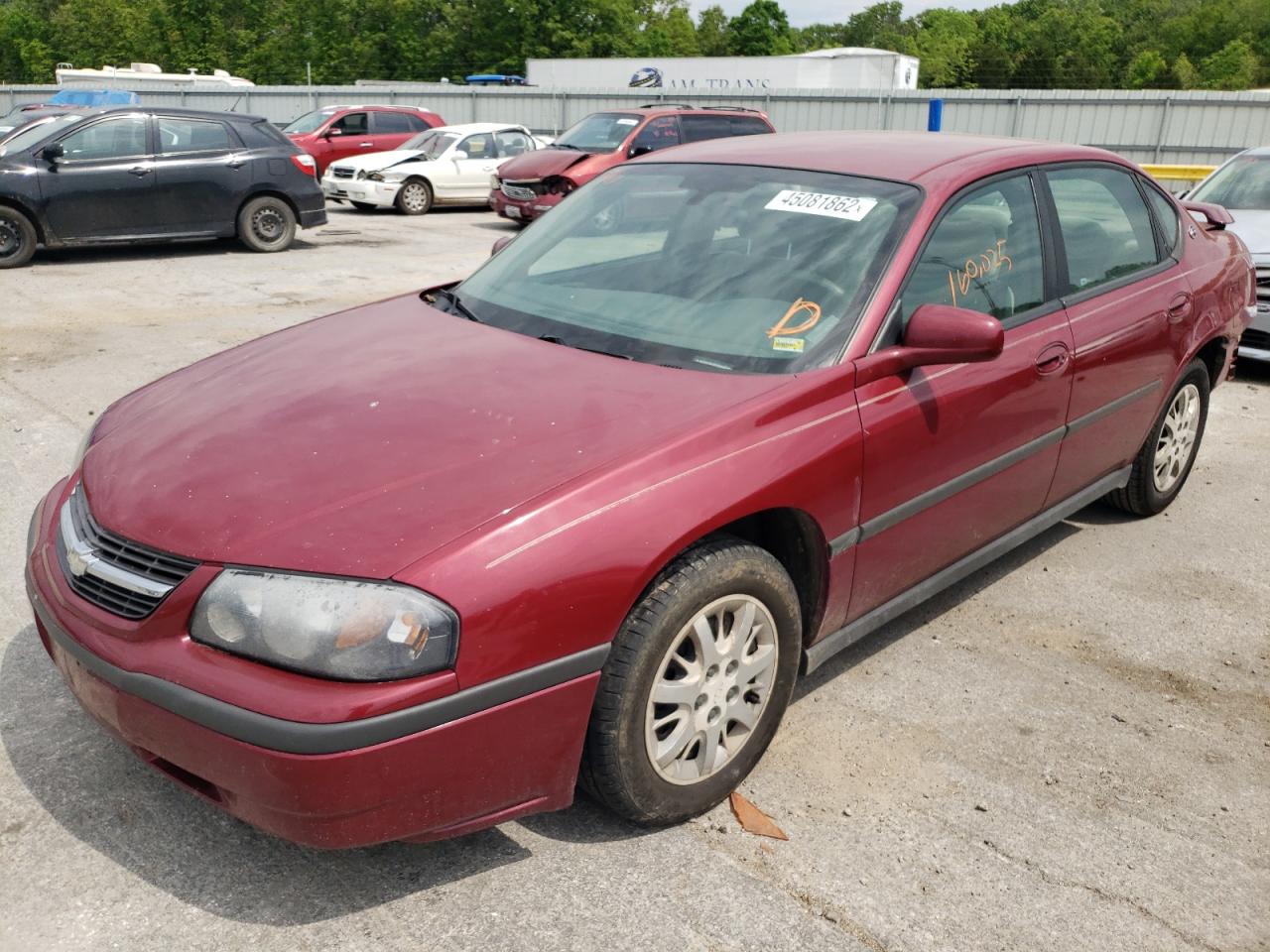Photo 2 from auction – 2005 CHEVROLET IMPALA with VIN 2G1WF52E759171770