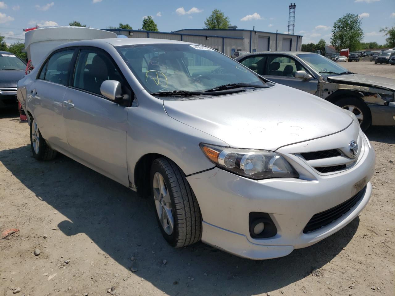 TOYOTA COROLLA BA 2012 with VIN 2T1BU4EE7CC833068 - Photo from auction