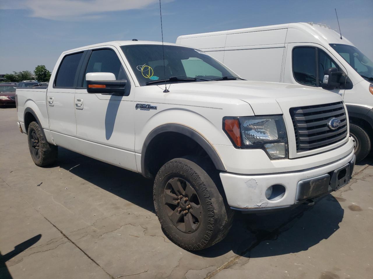 FORD F150 SUPER 2011 with VIN 1FTFW1EFXBFC37865 - Photo from auction