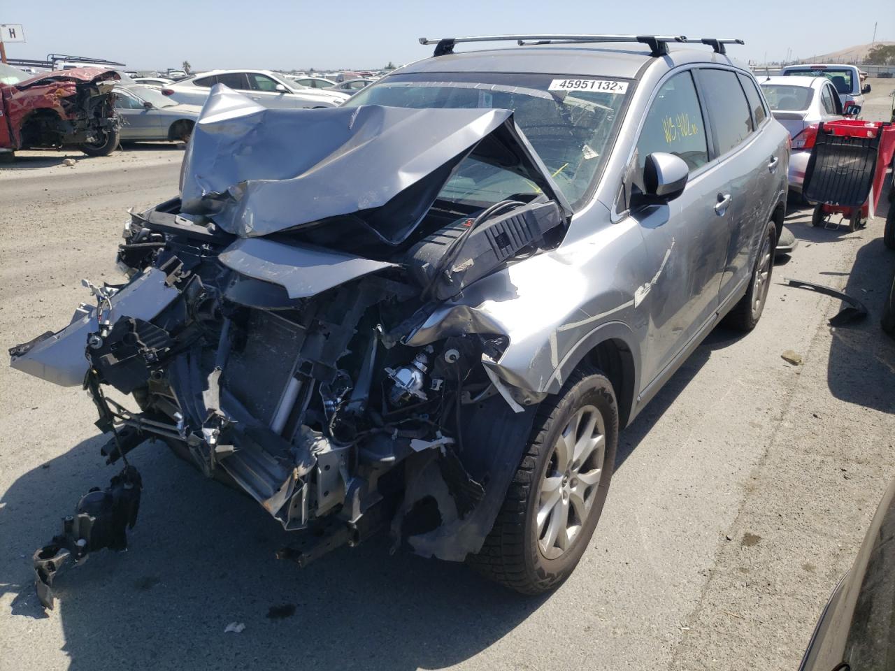 Photo 2 from auction – 2014 MAZDA CX-9 TOURI with VIN JM3TB3CV8E0429465