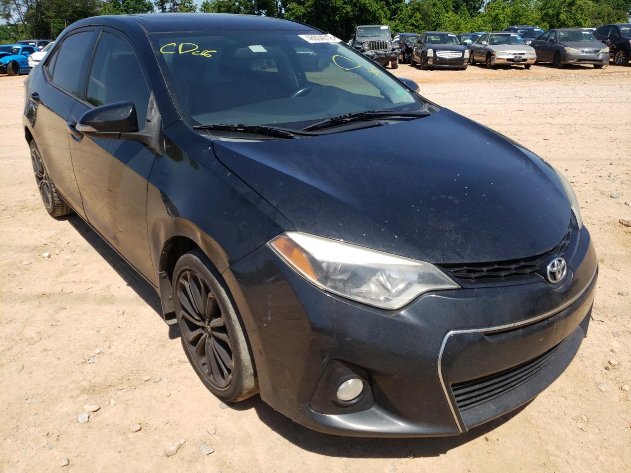 TOYOTA COROLLA L 2014 with VIN 2T1BURHE1EC108934 - Photo from auction