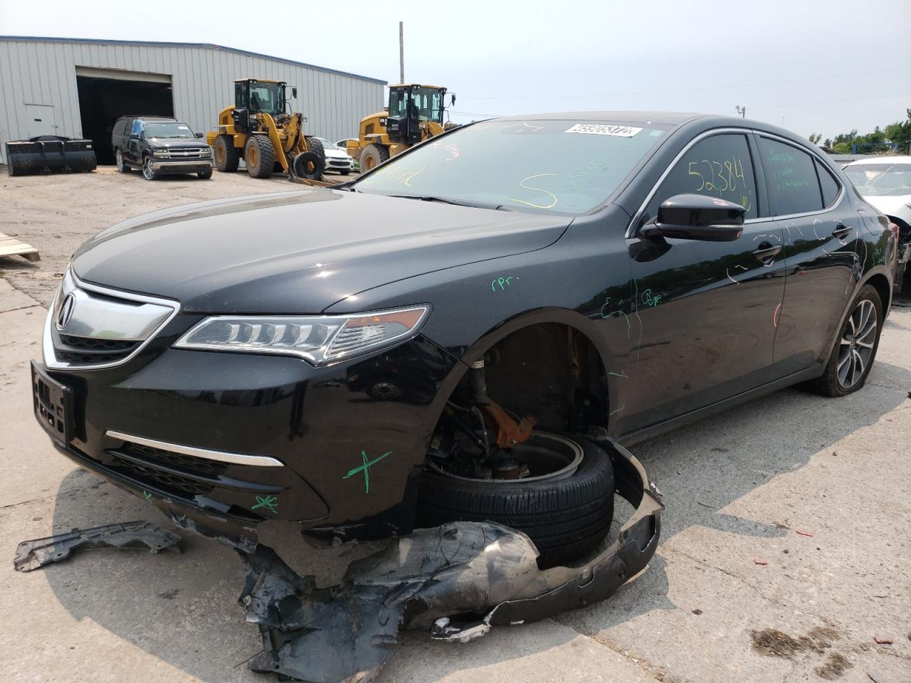 Photo 2 from auction – 2016 ACURA TLX TECH with VIN 19UUB2F51GA008138