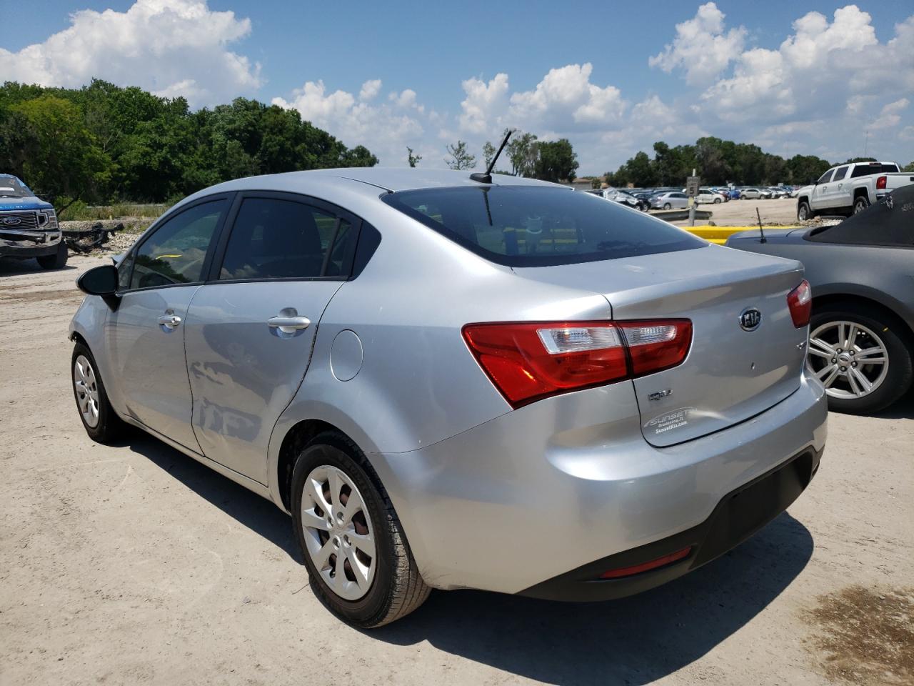Photo 14 from auction – 2012 KIA RIO EX with VIN KNADN4A31C6047345