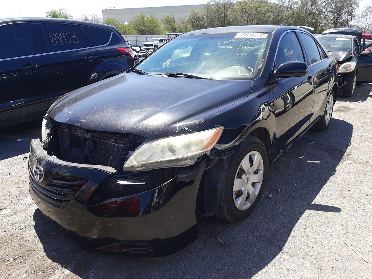 Photo 2 from auction – 2007 TOYOTA CAMRY CE with VIN JTNBE46K973045971