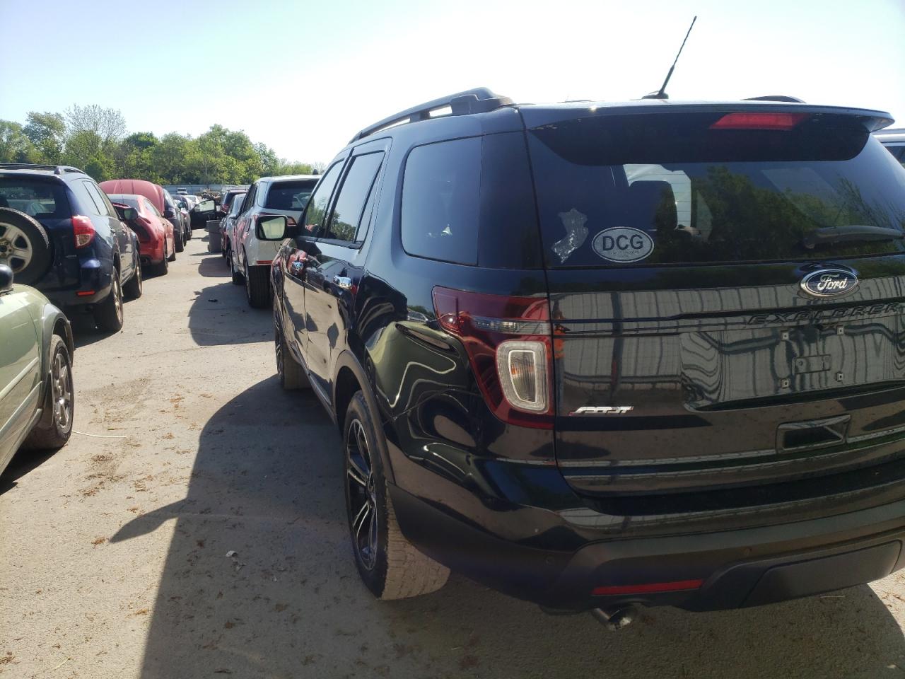 Photo 3 from auction – 2013 FORD EXPLORER S with VIN 1FM5K8GT3DGC84974