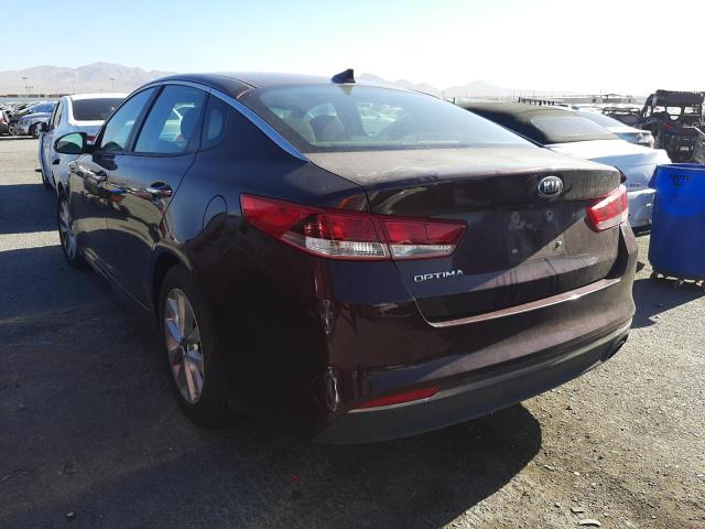 Photo 3 from auction – 2016 KIA OPTIMA LX with VIN 5XXGT4L34GG061315