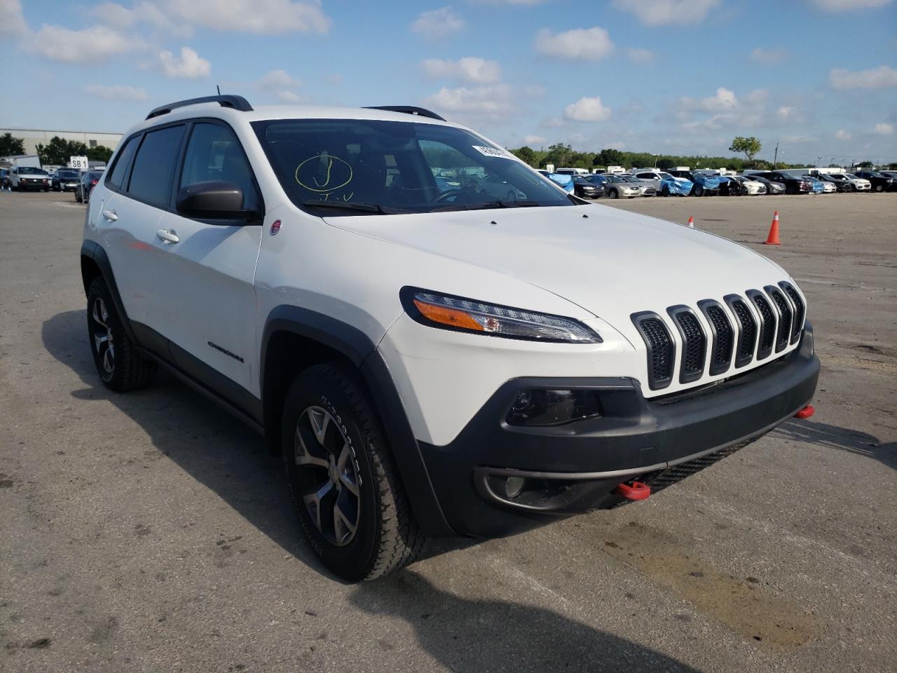 Photo 1 from auction – 2017 JEEP CHEROKEE T with VIN 1C4PJMBB4HW510023