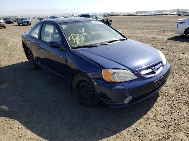 HONDA CIVIC EX 2002 with VIN 1HGEM22912L051575 - Photo from auction