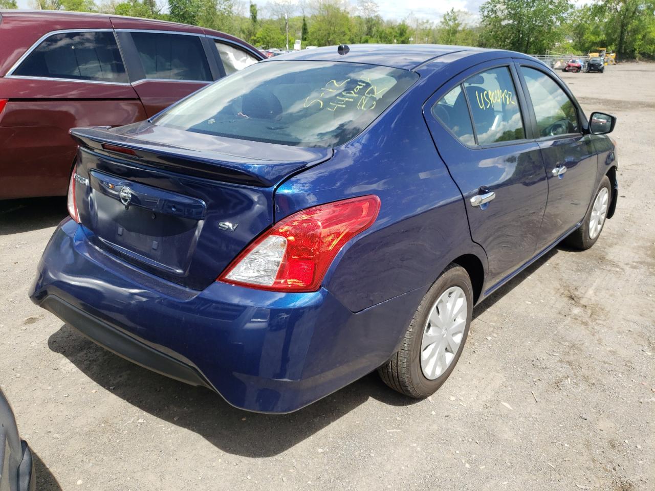 Photo 4 from auction – 2019 NISSAN VERSA S with VIN 3N1CN7AP3KL867811