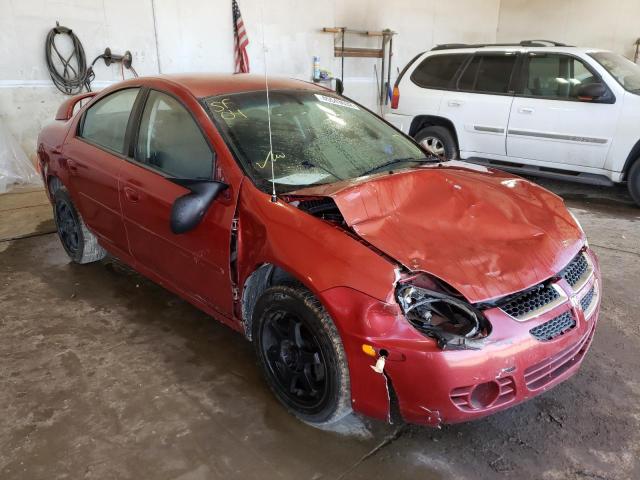 DODGE NEON SXT 2004 with VIN 1B3ES56C34D543275 - Photo from auction