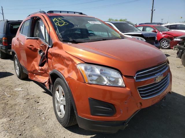 CHEVROLET TRAX 1LT 2015 with VIN KL7CJLSB8FB262546 - Photo from auction