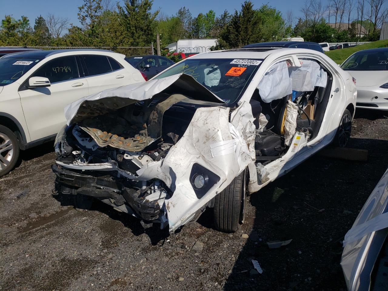 Photo 2 from auction – 2014 TOYOTA COROLLA L with VIN 2T1BURHEXEC106812