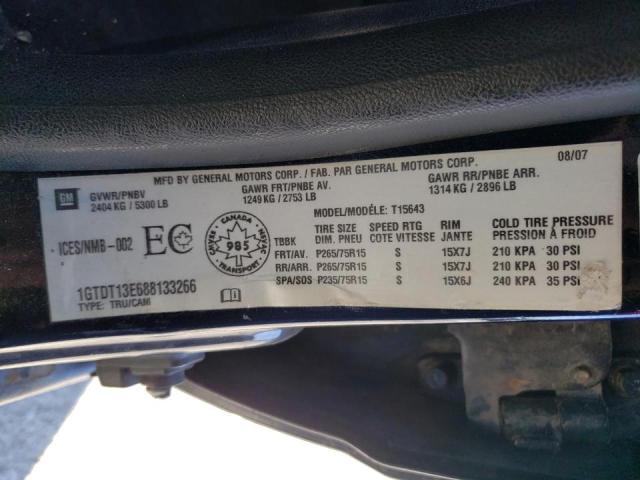 Photo 10 from auction – 2008 GMC CANYON with VIN 1GTDT13E688133266