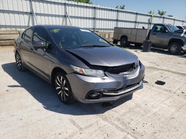 HONDA CIVIC EXL 2015 with VIN 2HGFB2F92FH504965 - Photo from auction