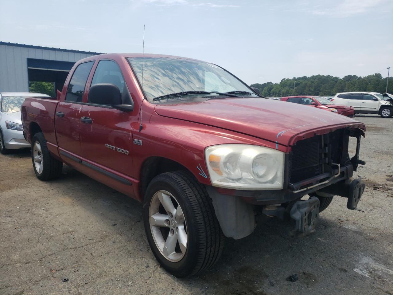 DODGE RAM 1500 S 2007 with VIN 1D7HA18297J514032 - Photo from auction