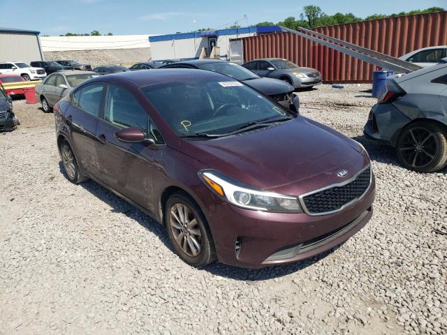 KIA FORTE LX 2017 with VIN 3KPFL4A75HE118259 - Photo from auction