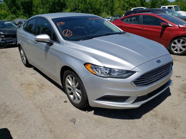 FORD FUSION SE 2017 with VIN 3FA6P0H77HR107751 - Photo from auction