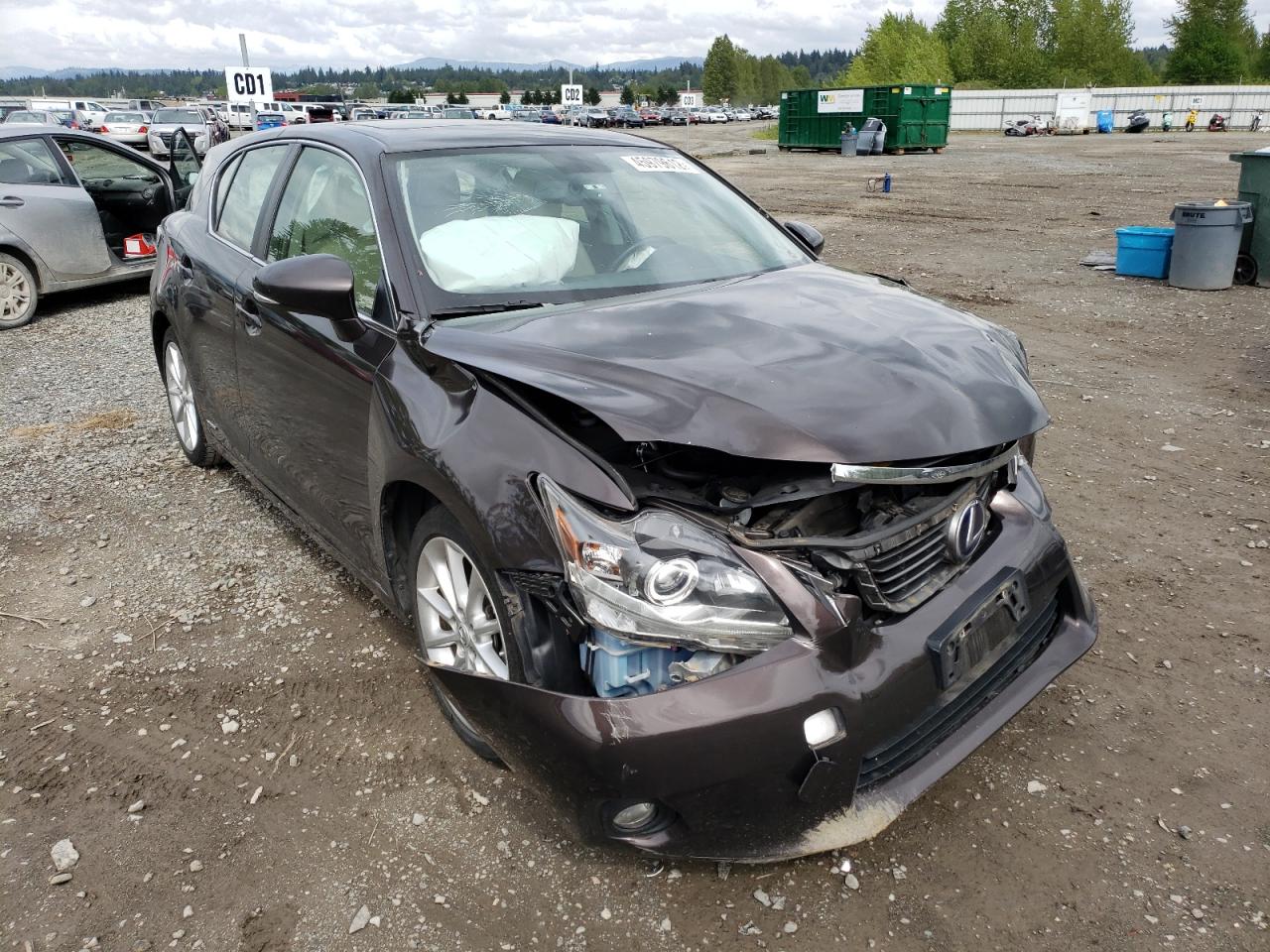Photo 11 from auction – 2012 LEXUS CT 200 with VIN JTHKD5BH8C2083889