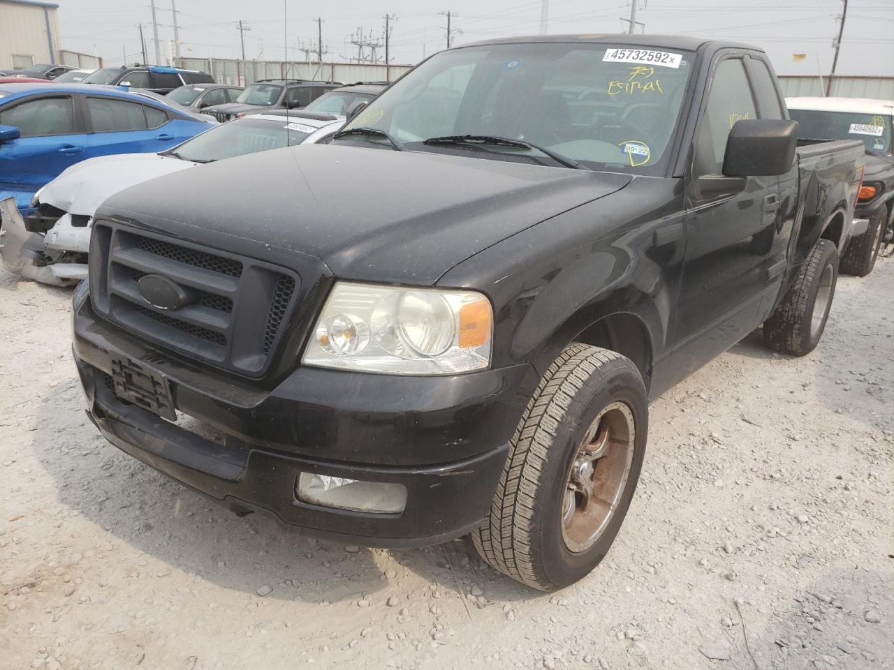 Photo 2 from auction – 2005 FORD F150 with VIN 1FTRF12275KE71391