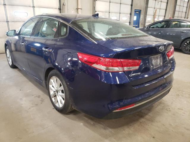 Photo 3 from auction – 2017 KIA OPTIMA EX with VIN 5XXGU4L34HG154284