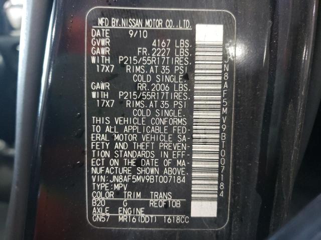 Photo 10 from auction – 2011 NISSAN JUKE S with VIN JN8AF5MV9BT007184
