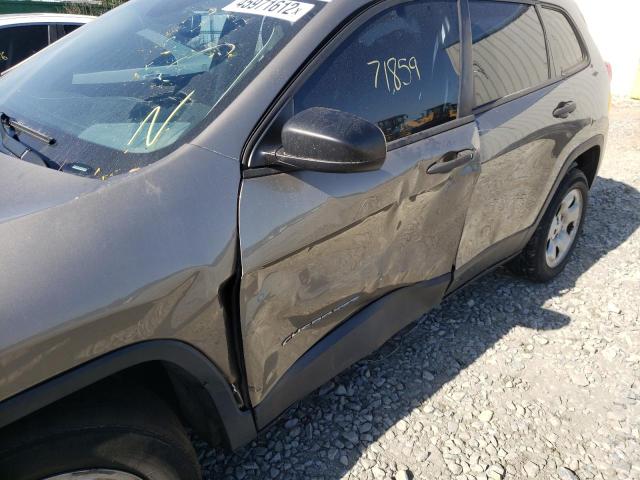 Photo 9 from auction – 2016 JEEP CHEROKEE S with VIN 1C4PJLAB9GW257033