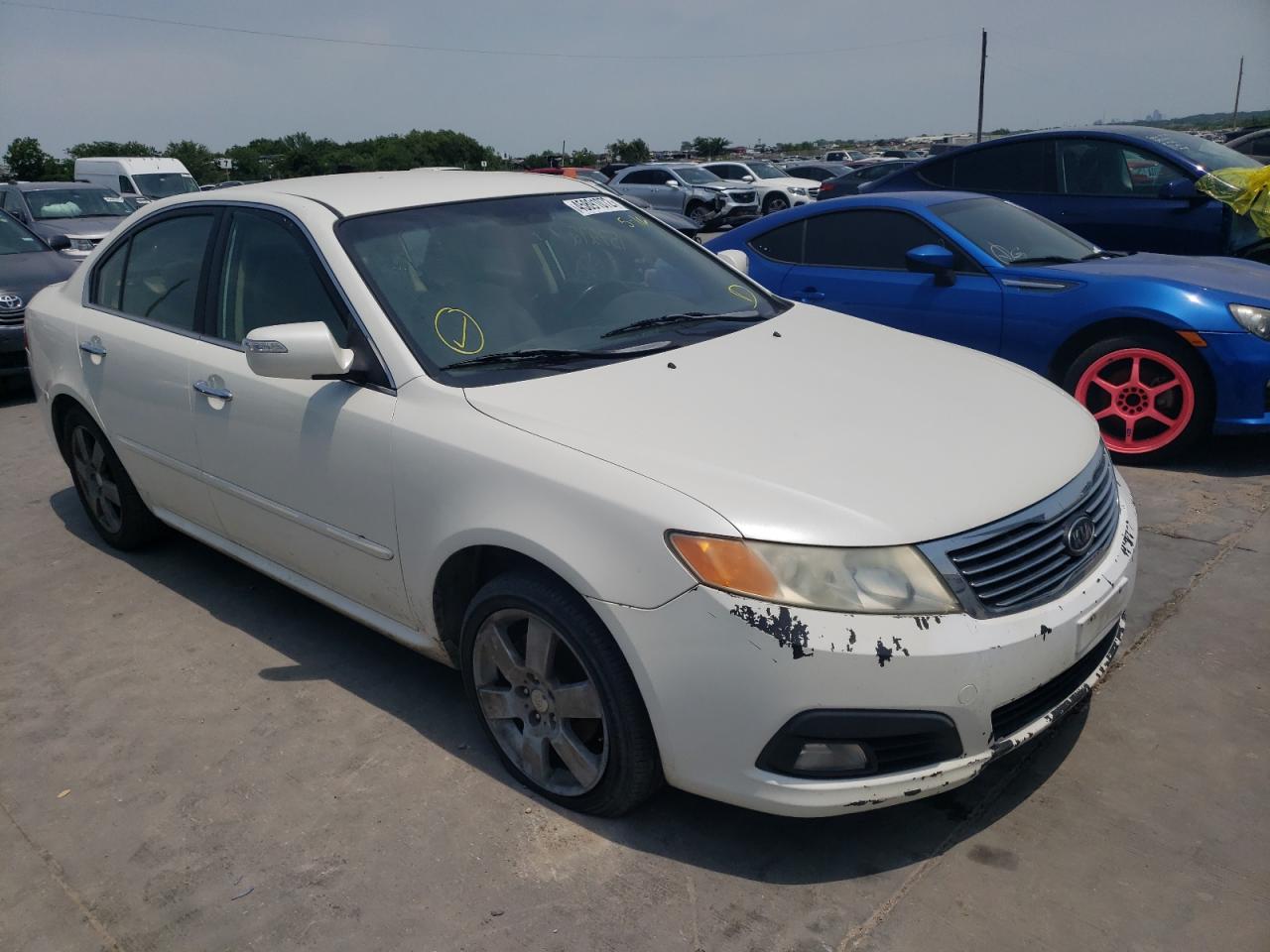 KIA OPTIMA LX 2009 with VIN KNAGE228995339271 - Photo from auction