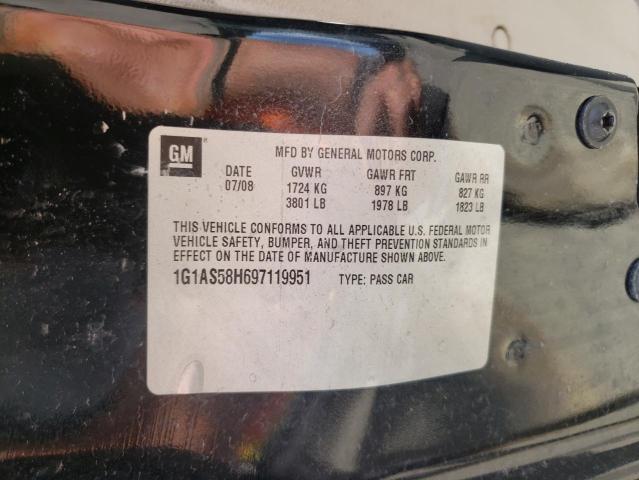 Photo 10 from auction – 2009 CHEVROLET COBALT LS with VIN 1G1AS58H697119951