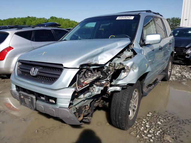 Photo 2 from auction – 2003 HONDA PILOT EX with VIN 2HKYF18453H554494