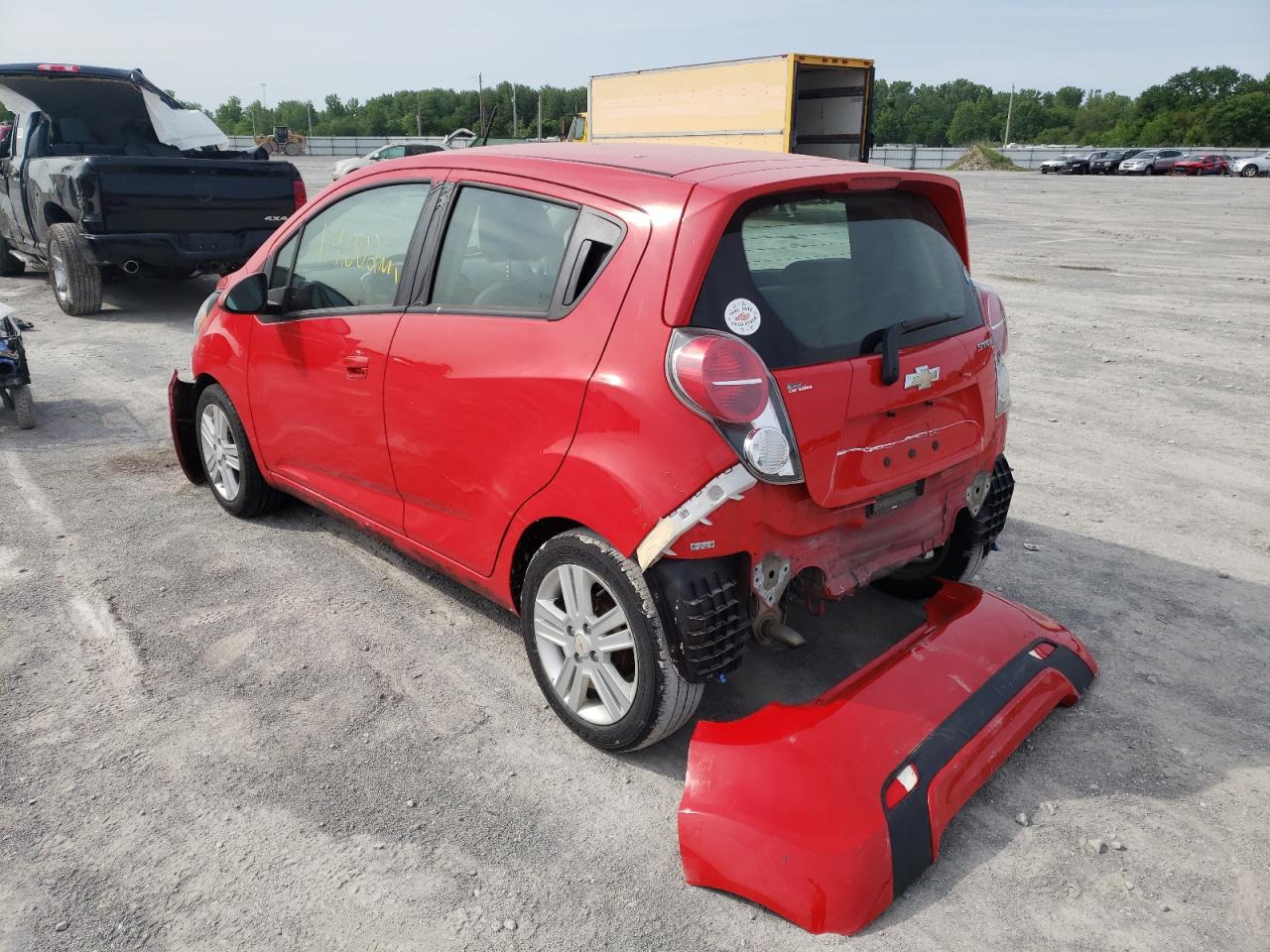 Photo 3 from auction – 2014 CHEVROLET SPARK 1LT with VIN KL8CD6S93EC515119