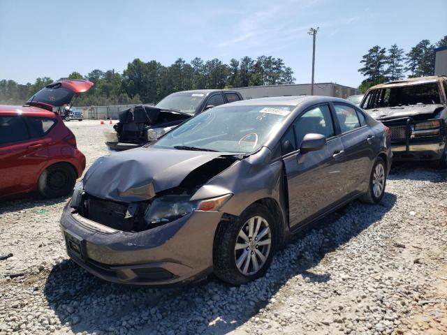 Photo 2 from auction – 2012 HONDA CIVIC EX with VIN 19XFB2F82CE353395