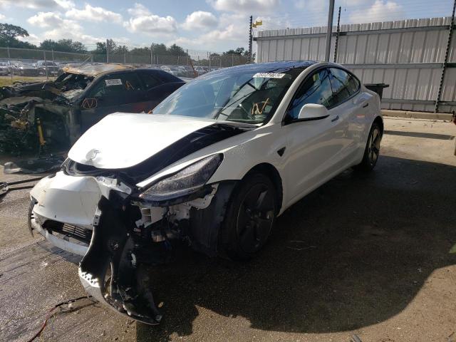 Photo 2 from auction – 2021 TESLA MODEL 3 with VIN 5YJ3E1EA1MF090417