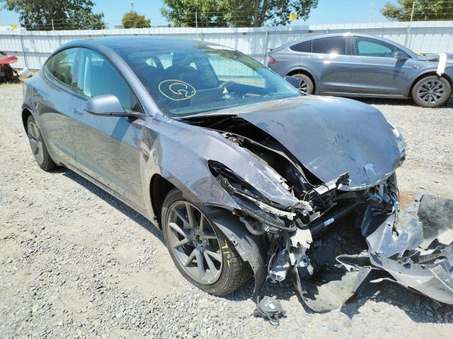 TESLA MODEL 3 2022 with VIN 5YJ3E1EB6NF167146 - Photo from auction